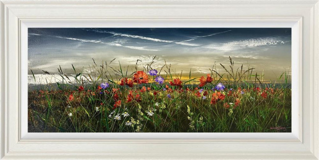 Sunlit Solace - Original - Framed Sunlit Solace - Original - Framed