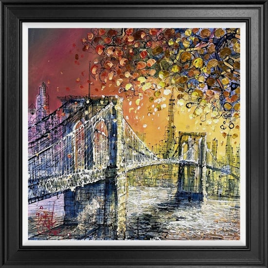 Suspension In Amber - Original - Framed