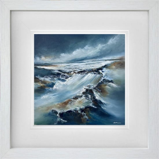 Swell Of Water - Original - Framed Swell Of Water - Original - Framed