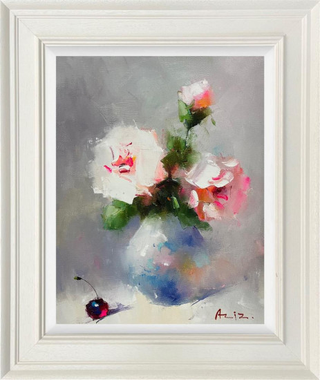 Tender Shades Of Spring - Original - Framed Tender Shades Of Spring - Original - Framed