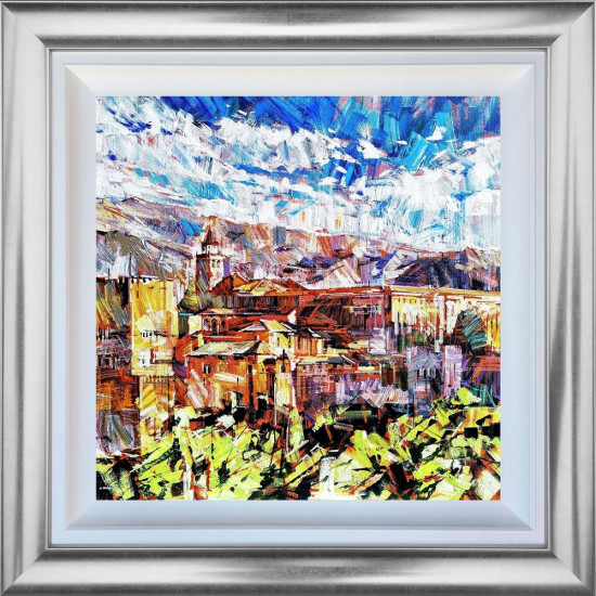 The Alhambra of Granada - Original - Framed The Alhambra of Granada - Original - Framed