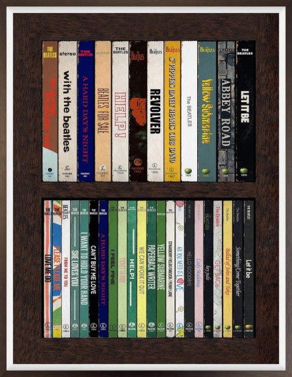 The Beatles - ReBooked - Original - Framed The Beatles - ReBooked - Original - Framed