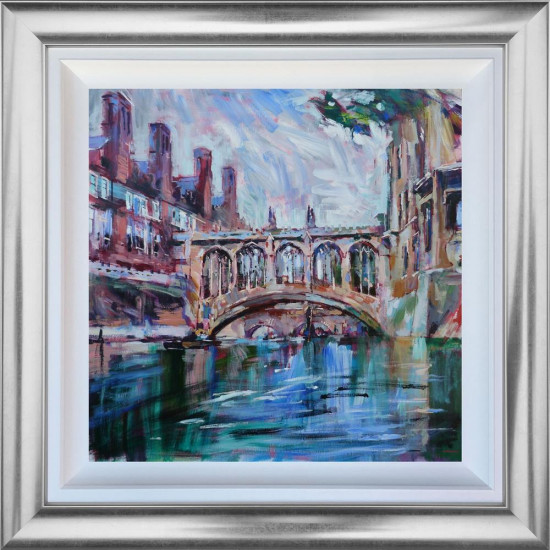 The Bridge Of Sighs - Cambridge - Original - Framed The Bridge Of Sighs - Cambridge - Original - Framed