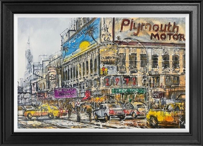 The Broadway Boys - Original - Black Framed The Broadway Boys - Original - Black Framed