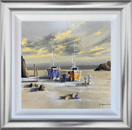 The Calm Between Tides - Original - Framed