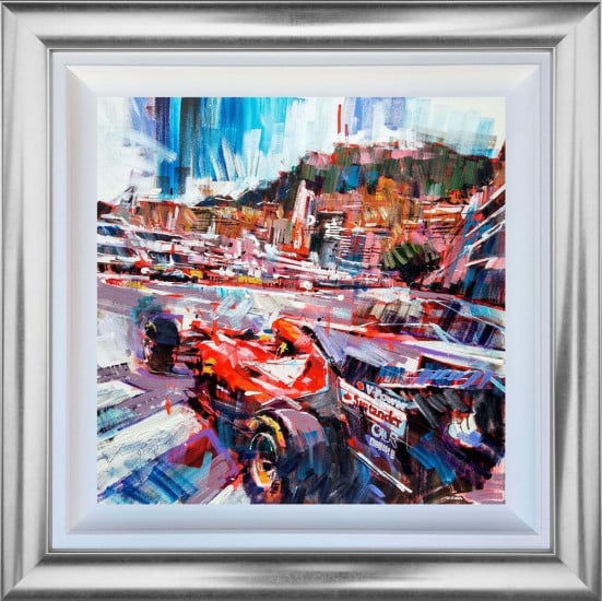 The Checkered Flag - Original - Framed