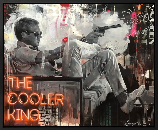 The Cooler King - Original - Framed The Cooler King - Original - Framed