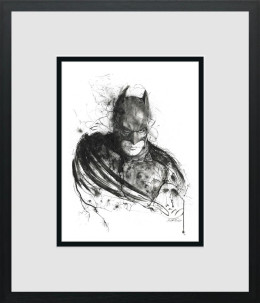 The Dark Knight - Miniature - Black Framed