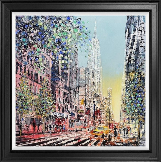 The Empire Rises - Original - Framed The Empire Rises - Original - Framed