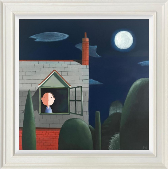 The Empty Hour - Original - Framed The Empty Hour - Original - Framed