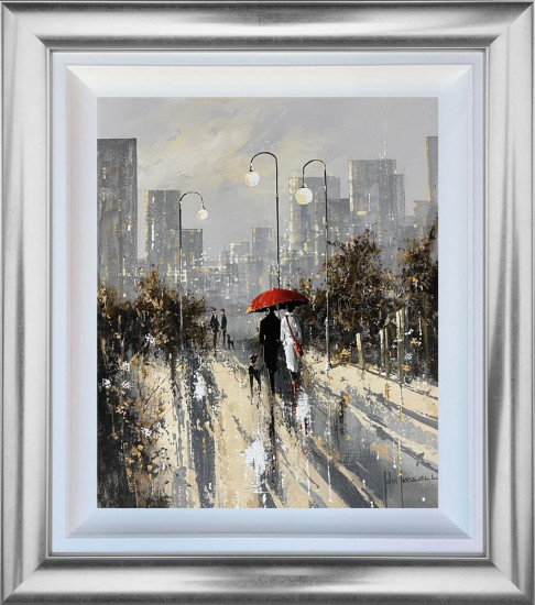 The Evening Glow - Original - Framed The Evening Glow - Original - Framed