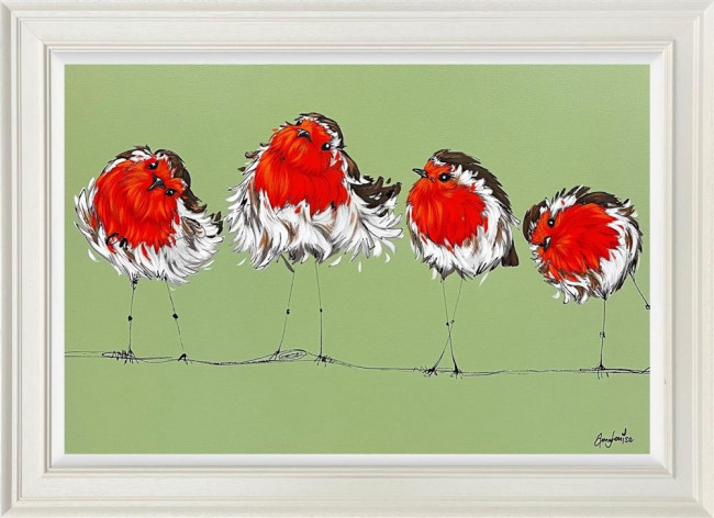 The Fabulous Four - Original - Framed The Fabulous Four - Original - Framed