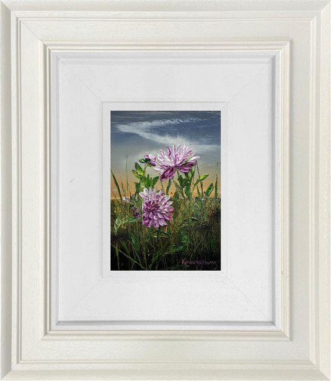 The Field's Wildflower Crown - Original - Framed The Field's Wildflower Crown - Original - Framed