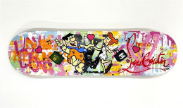 The Flinstone Love - Skatedeck - Original - Framed