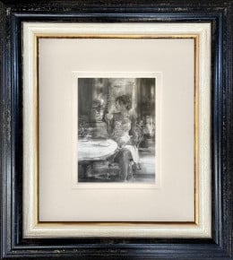The Flower Of The Milk - Study - Original - Framed The Flower Of The Milk - Study - Original - Framed