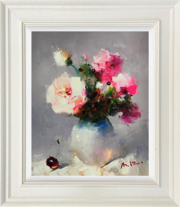 The Gentle Rose - Original - Framed