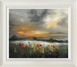 The Grass Remembers Two Moments More - Original - Framed