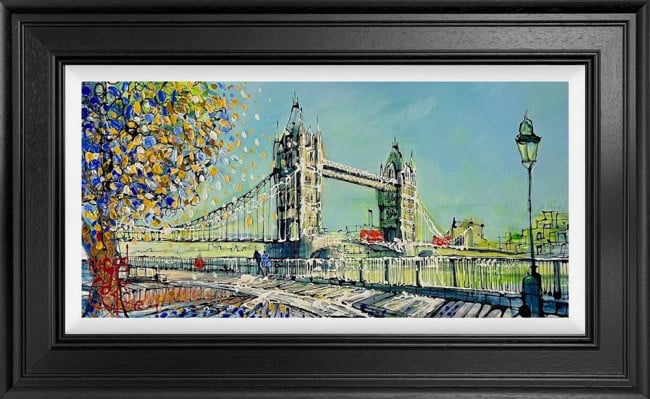 The Iconic Towers Of London - Original - Framed The Iconic Towers Of London - Original - Framed