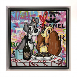 The Kiss - Original - Framed