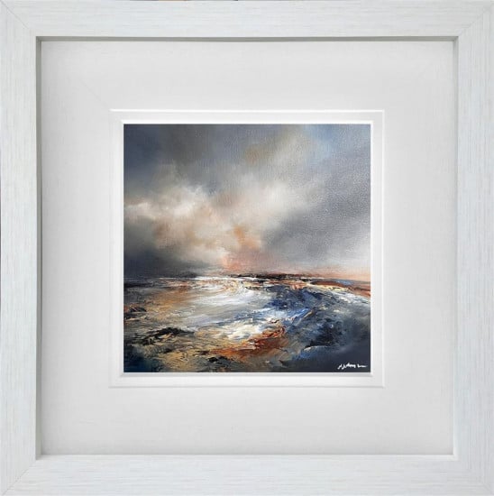 The Last Ember Of Day - Original - Framed The Last Ember Of Day - Original - Framed