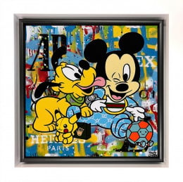 The Little Pup - Original - Framed