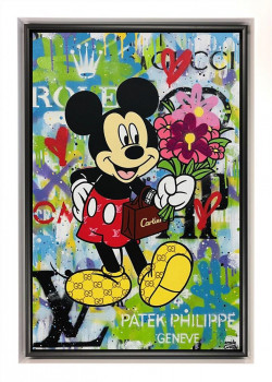 The Look Of Love - Mickey - Original - Framed The Look Of Love - Mickey - Original - Framed