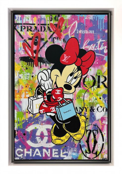 The Look Of Love - Minnie - Original - Framed The Look Of Love - Minnie - Original - Framed