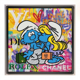 The Love Blues - Original - Framed