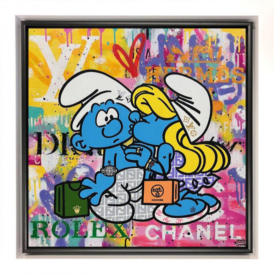 The Love Blues - Original - Framed The Love Blues - Original - Framed