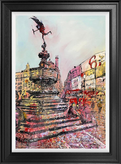 The Love Of London - Original - Framed