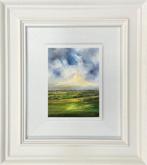 The Meadow Holds Its Edge - Original - Framed The Meadow Holds Its Edge - Original - Framed