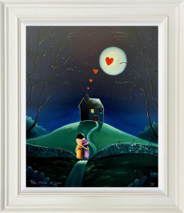 The Moon Of Love - Original - Framed