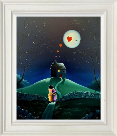 The Moon Of Love - Original - Framed The Moon Of Love - Original - Framed