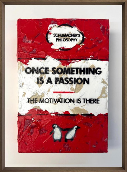 The Motivation is There - 3D Storybook - Original - Framed The Motivation is There - 3D Storybook - Original - Framed