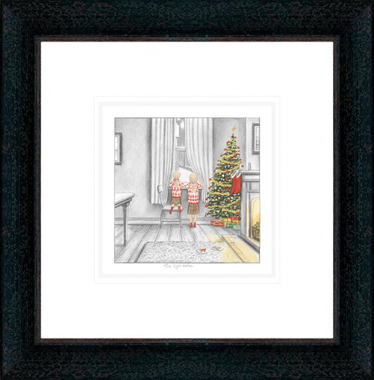 The Night Before - Sketch - Black Framed
