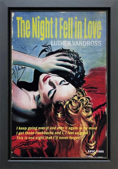 The Night I Fell In Love - Original - Framed The Night I Fell In Love - Original - Framed