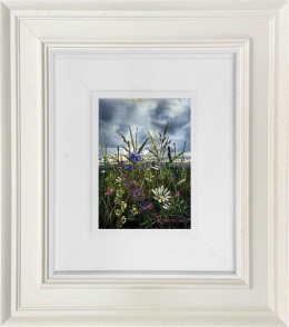 The Path Through Petals - Original - Framed
