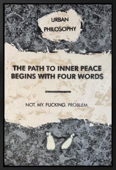 The Path To Inner Peace - Original - Framed The Path To Inner Peace - Original - Framed