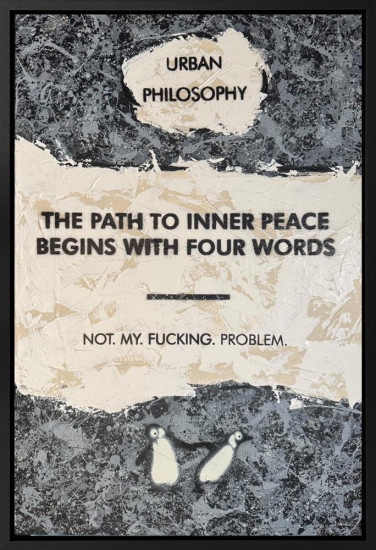 The Path To Inner Peace - Original - Framed The Path To Inner Peace - Original - Framed