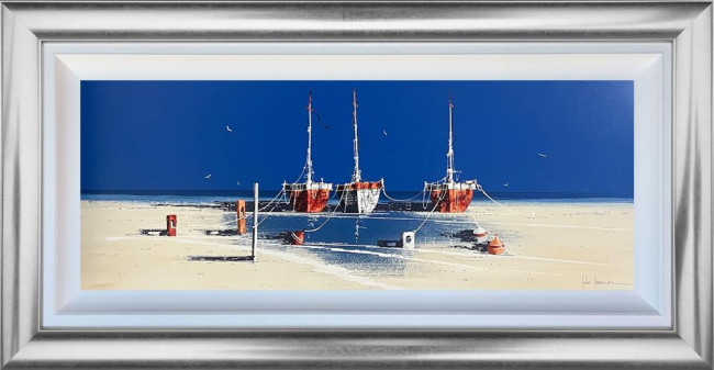 The Race Begins - Original - Framed The Race Begins - Original - Framed