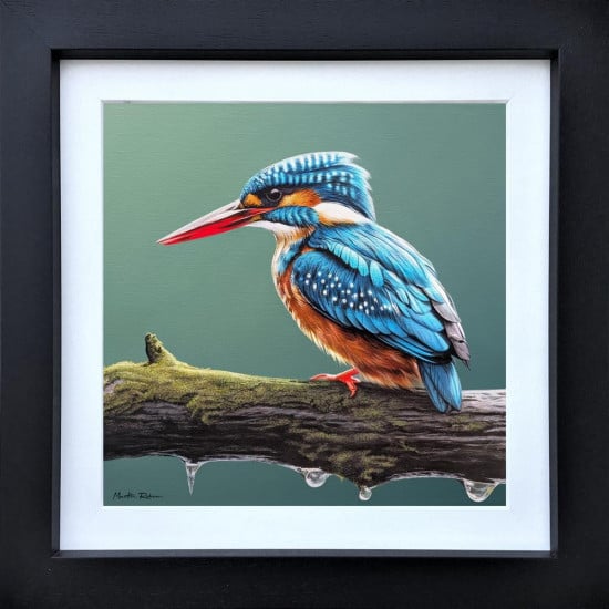 The River Monarch - Original - Framed The River Monarch - Original - Framed