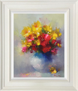 The Single Petal - Original - Framed