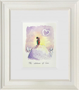 The Stillness Of Love - Sketch - Original - Framed