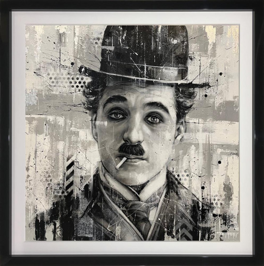 The Tramp - Original - Black Framed