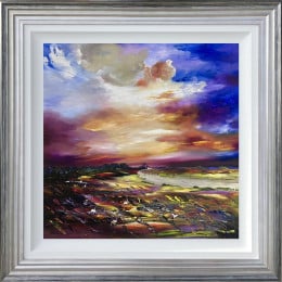 The Valley In Waiting - Original - Framed The Valley In Waiting - Original - Framed