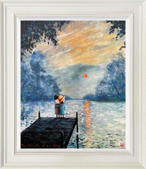 The Warmth Of Our Love - Original - Framed The Warmth Of Our Love - Original - Framed