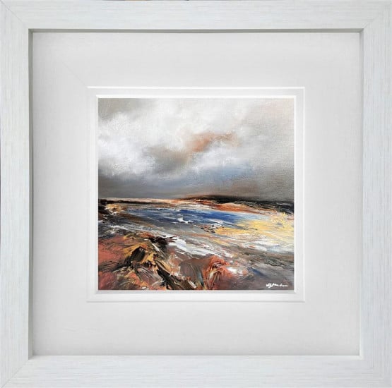 The Weight Of Golden Clouds - Original - Framed The Weight Of Golden Clouds - Original - Framed