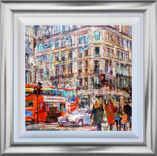 The West End - Original - Framed The West End - Original - Framed