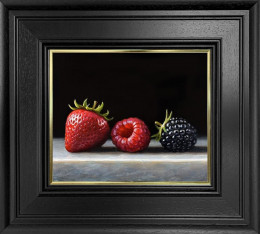 Three Berries - Original - Framed