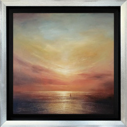 To Lands Beyond - Original - Framed